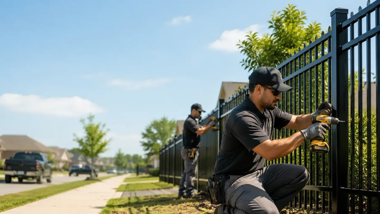 Metal Fence Installation in Bybee, TN